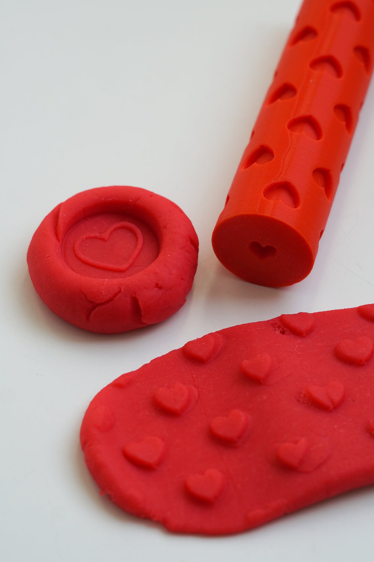HEARTS pattern roll