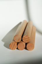 Wooden dough roll