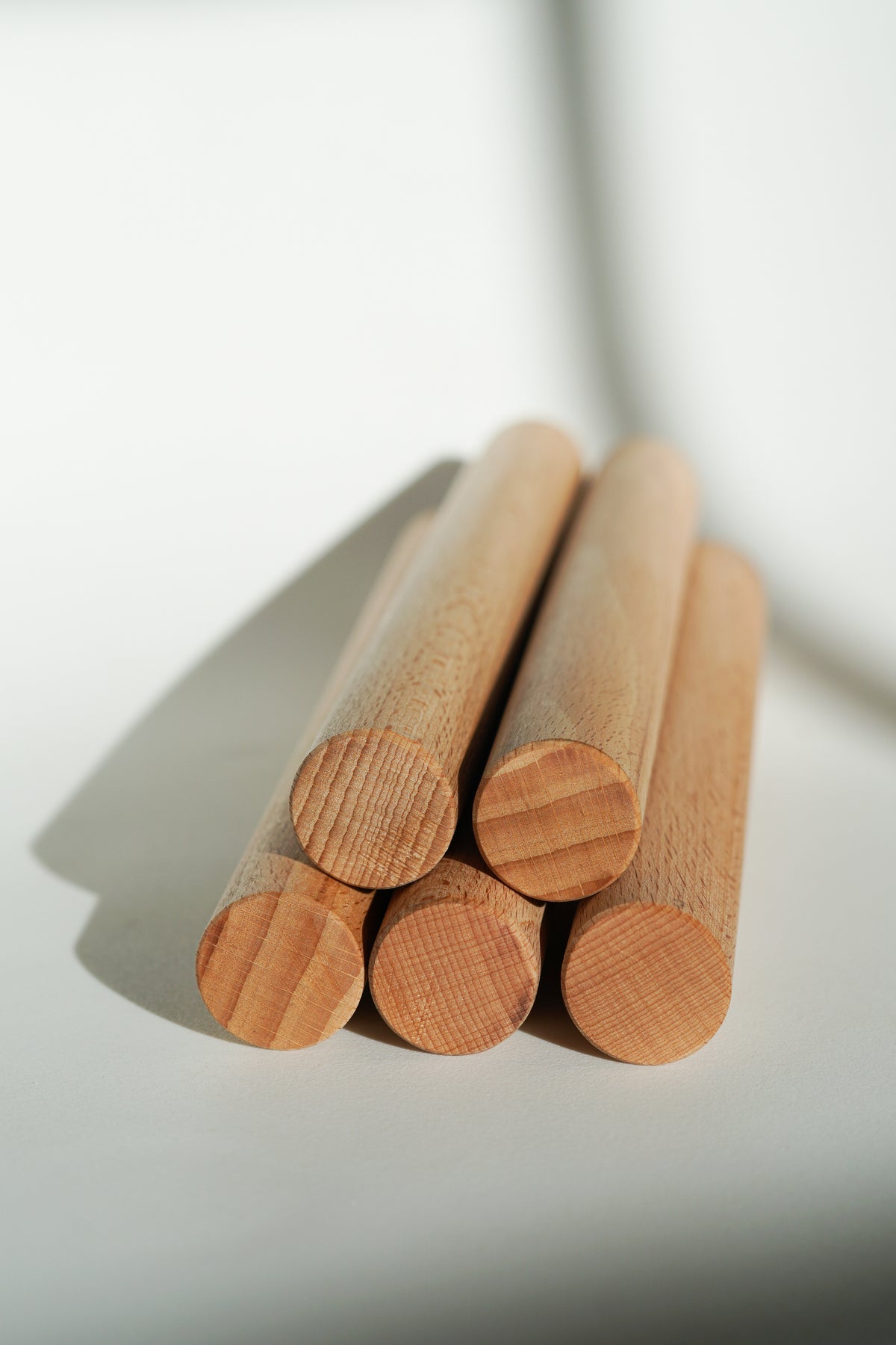 Wooden dough roll